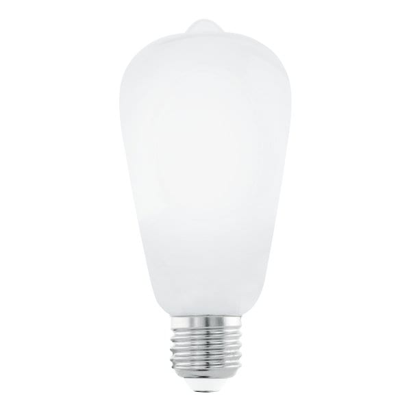 EGLO - LM-E27-RGB-ST64-LED 806LM 3000K OPAL