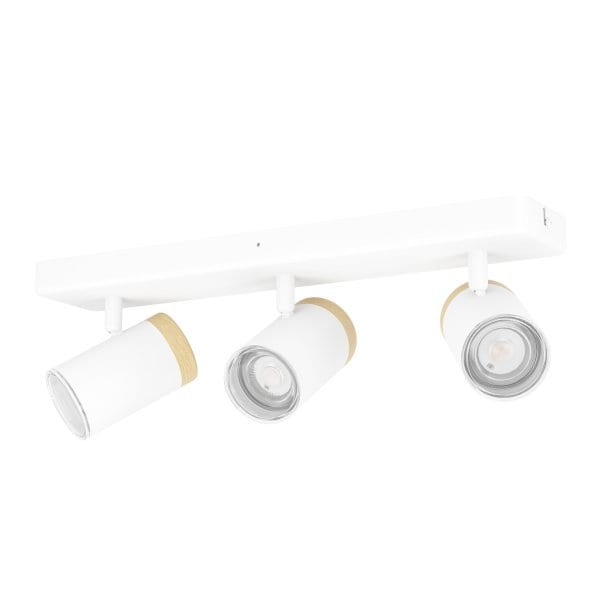 EGLO - BALKEN/3 GU10 WS/HOLZ 'CONSUMA'