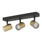 EGLO - BALKEN/3 GU10 SCHWARZ/MS-GEB.'CONSUMA 1'