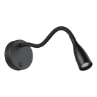 EGLO - LED-WL/1 SCHWARZ M.FLEX/USB 'OLIVANDINO