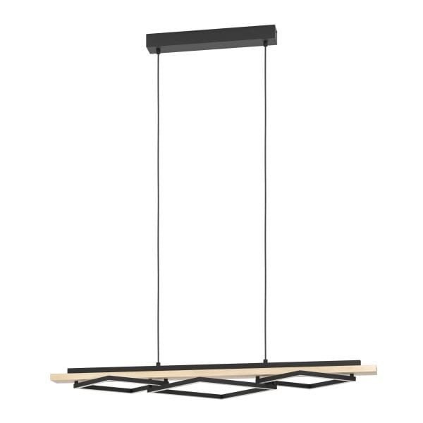 EGLO - LED-HL/3 SCHWARZ/EICHEFARBEN'BOYAL'