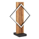 EGLO - LED-TL/1 SCHWARZ/HOLZ RUSTIKAL 'BOYAL'