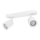 EGLO - LED-BALKEN/2 GU10 WEISS 'CAMALDOLI'