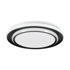 EGLO - LED-CCT-DL DM400 SCHWARZ/WEISS 'MOSCHETTA'