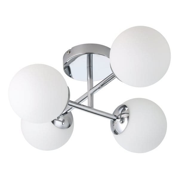 EGLO - LED-DL/4 CHROM/WEISS 'CASTROVIDO'