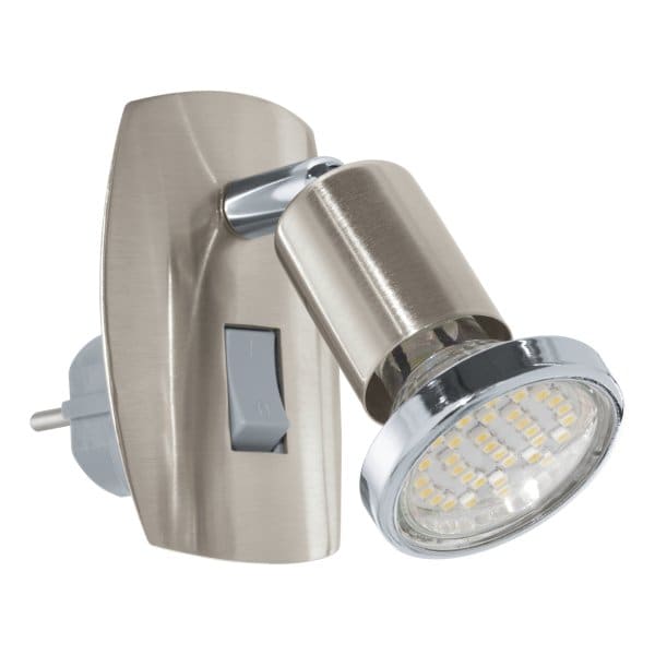 EGLO - STECKDOSENSPOT/1 NICKEL-M/CHROM 'MINI 4'