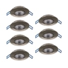 EGLO - SET 7XLED-CCT-EINBAUSPOT Ø90 NICKEL-M.