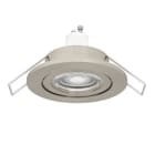 EGLO - EINBAUSPOT GU10 Ø84 NICKEL IP44'BARRANCO