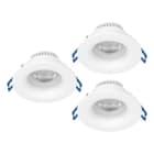 EGLO - 3XLED-CCT-EINBAUSPOT Ø88 WS 'SALABATE'
