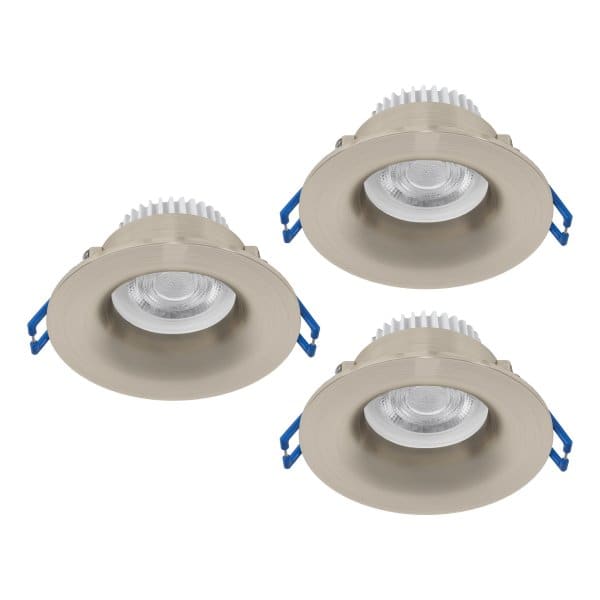 EGLO - 3XLED-CCT-EINBAUSPOT Ø88 NICKEL'SALABATE