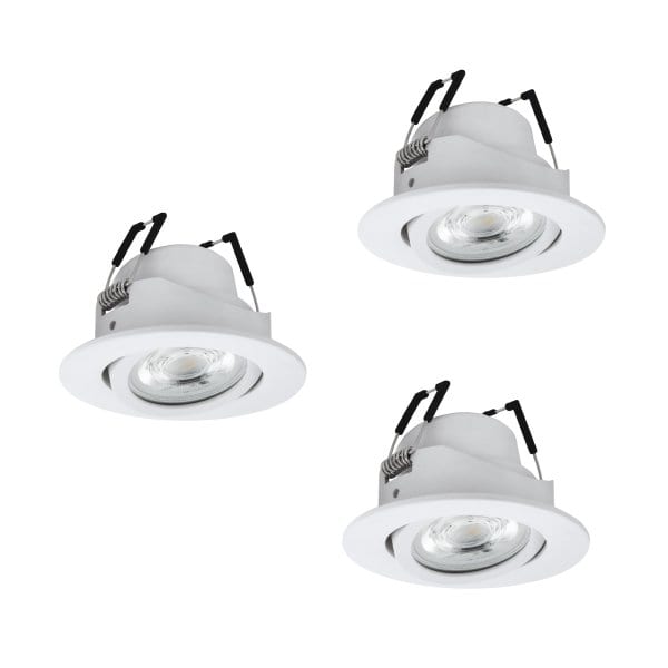EGLO - 3XLED-RGB/CCT-EINBAUSP.Ø88 WS'SALICETO-Z
