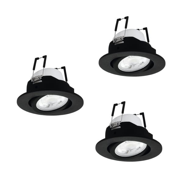 EGLO - 3XLED-RGB/CCT-EINBAUSP.Ø88 SW'SALICETO-Z