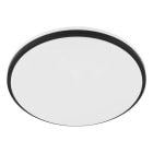 EGLO - LED WL/DL 18W IP54 340MM CCT  (3000/4000/6000K) STAHL KUNSTSTOFF UV-BESTÄNDIG SCHWARZ 'MARGIDORE'