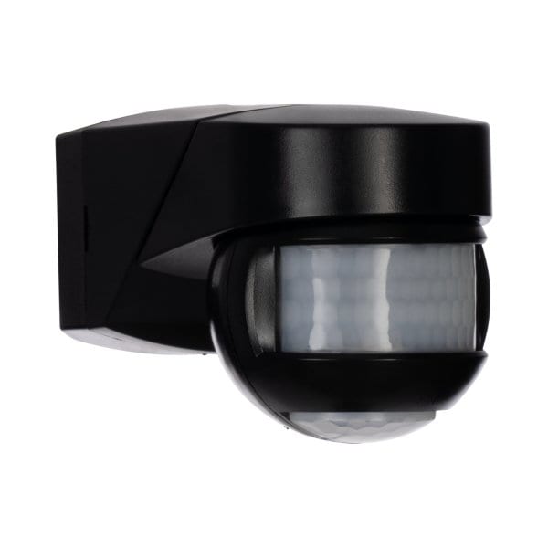 EGLO - IR-BEWEGUNGSMELDER SCHWARZ, 12M-180°/360° (10sec-15min) IP54
