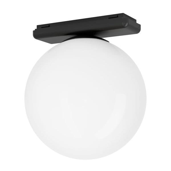 EGLO - LED-LV-TRACK GLAS SCHWARZ/OPAL SPEHRE