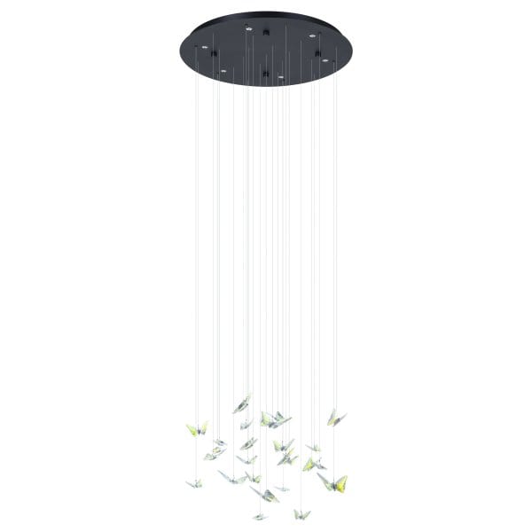 EGLO - LED-HL/6 SCHWARZ KLAR 'ADRADOS' DIMMBAR