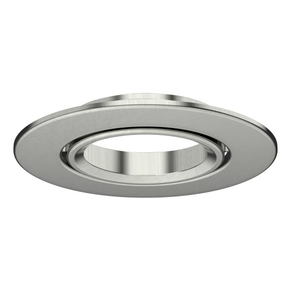 EGLO - ROUND TILTABLE BEZEL BRUSHED STEEL