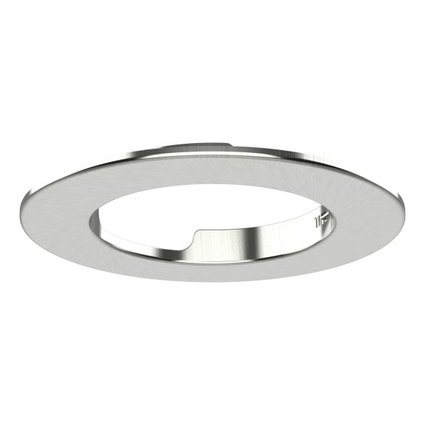EGLO - ROUND FIXED BEZEL BRUSHED STEEL