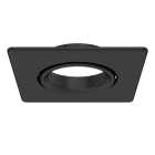 EGLO - SQUARE TILTABLE BEZEL BLACK