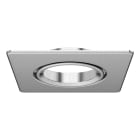 EGLO - SQUARE TILTABLE BEZEL BRUSHED STEEL