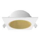 EGLO - DEEP BAFFLE SQUARE/ROUND WHITE/GOLD