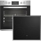 BEKO WW - Einbauherdset 3D 9BA 72L Pyr+Glask.Kochf Zwkr.Bräterz. A+ ed