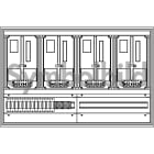 ELSTA - ZV-W-4Z-D-1GF unten (leer)