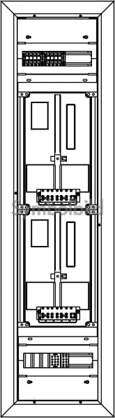 ELSTA - ZVR-W-2Z-A-1GF oben-1GF unten PR (leer)