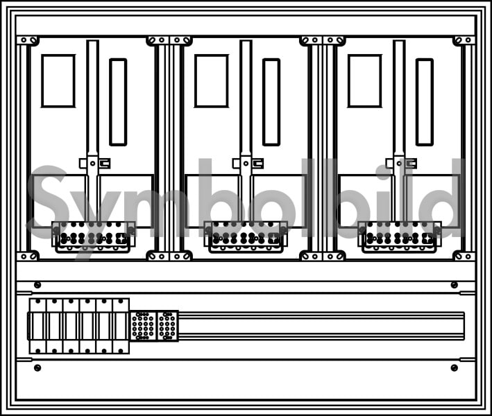 ELSTA - ZV-W-3Z-C-1GF unten (leer)