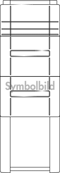 ELSTA - Eingrabsockel Sockel S3S 1200/180 AS/ST/ST RAL 7032 (S3HS)