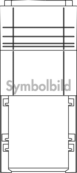 ELSTA - Eingrabsockel Sockel S3/1 X 950/320 AS/ST/SC RAL 7032 (S3T)