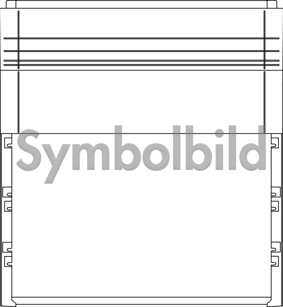 ELSTA - Eingrabsockel Sockel S6 X2 1200/320 AS/ST/SC RAL 7032 (S6H)