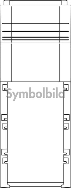ELSTA - Eingrabsockel Sockel X00 1200/320 AS/ST/SC RAL 7035