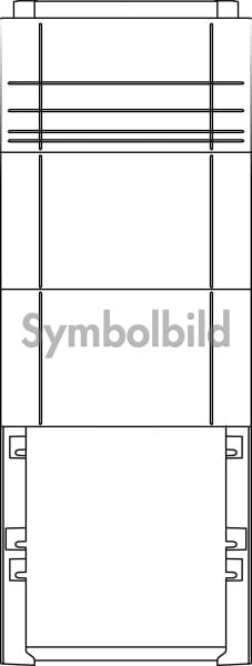 ELSTA - Eingrabsockel Sockel X00 S 1200/320 AS/ST/SC RAL 7035