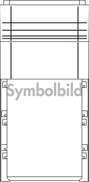 ELSTA - Eingrabsockel Sockel S4 X0 1200/320 AS/ST/SC RAL 7035 (S4H)