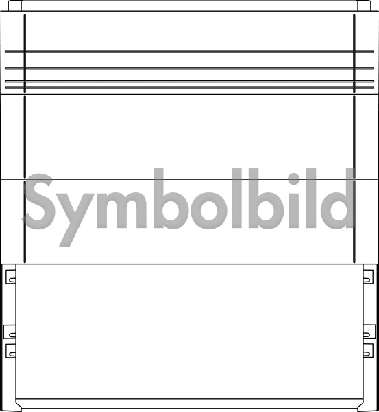 ELSTA - Eingrabsockel Sockel S6S X2 1200/320 AS/ST/SC RAL 7035 (S6HS)