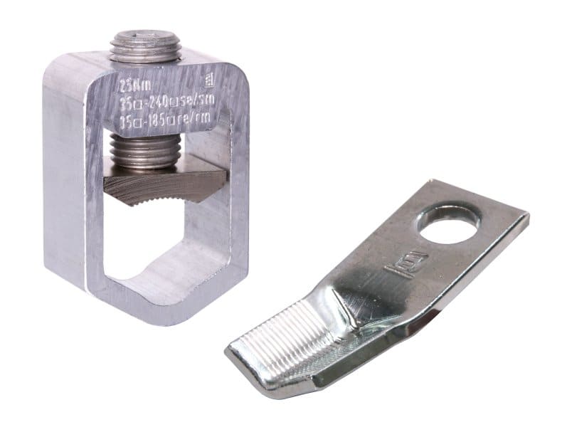 ELSTA - Klemme + Lasche(4mm, 10°) V 35-185² sm/50-240² se