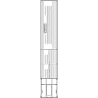 ELSTA - Verteilersäule 330 m. Mo.Platte SV:SHS/EHZ