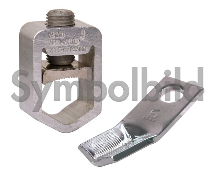 ELSTA - Klemme + Lasche(4mm, 20°) V 70-240²