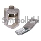 ELSTA - Klemme + Lasche(4mm, 20°) V 70-240²