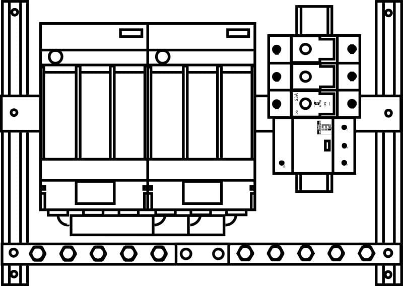 ELSTA - Einsatz HSK 2x160T ÜA(3)B/C 440 Wiener Netze
