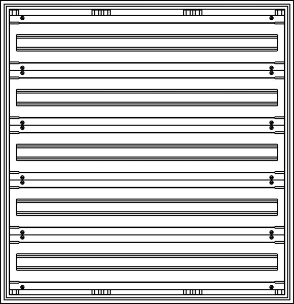 ELSTA - Installationsverteiler IV-C-5GF + 61005