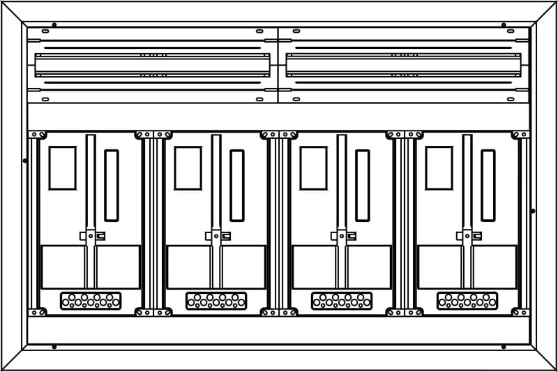 ELSTA - ZVR-W-4Z-D-1GF oben PR
