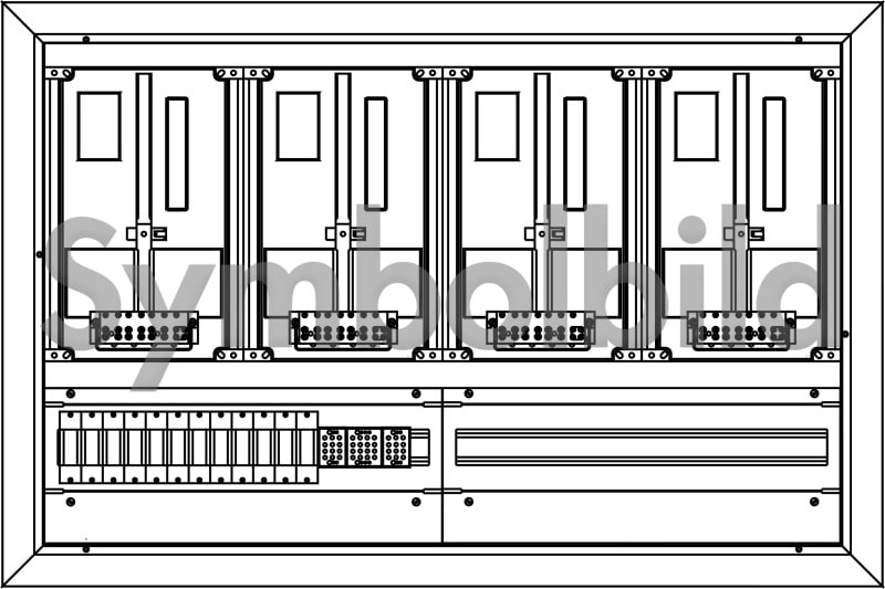 ELSTA - ZVR-W-4Z-D-1GF unten PR (leer)