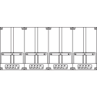 ELSTA - Zaehlertafel 4ZP mit Anschlussraum