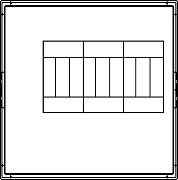 ELSTA - Unterputz Hausanschlusskasten 3x160T Salzburg/ Oberösterreich