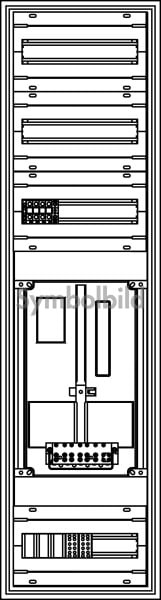ELSTA - ZV-W-1Z-A-3GF oben-1GF unten (leer)