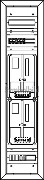 ELSTA - ZVR-W-2Z-A-2GF oben 1GF unten PR (leer)