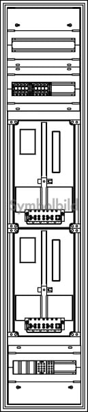 ELSTA - ZV-W-2Z-A-2GF oben 1GF unten (leer)