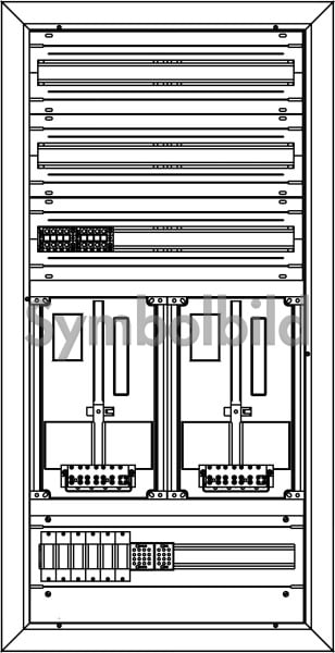 ELSTA - ZVR-W-2Z-B-3GF oben 1GF unten PR (leer)